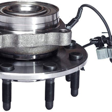 TUCAREST 515098 Front Wheel Bearing and Hub Assembly Compatible With Chevrolet Silverado 2500 HD 3500 HD Suburban 2500 GMC Sierra 2500 3500 HD Yukon XL 2500 Hummer H2 [8 Stud Hub W/ABS]
