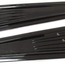 KJGHJ Bonnet Side Fender Car Vent Air Intake Hood Scoop Covers Decorative Bonnet Fit for Chevy 2016-2020 Camaro 1LT LS Car Styling Vent Cover Intake Grille (Color : Black) (Black)