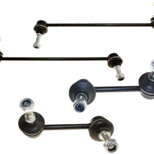 DLZ 4 Pcs Suspension Kit-2 Front 2 Rear Sway Bar Stabilizer Sway End Link Compatible with 2007 2008 2009 2010 2011 2012 2013 Altima K750094 K750095 K750255 K750256