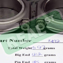 Manley Mazda Speed 3 MZR 2.3L Turbo 22.5mm Pin H Beam Rods 14032-4