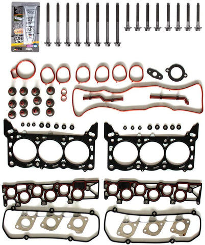 ANPART Automotive Replacement Parts Engine Kits Head Gasket Set Bolts Fit: Ford Windstar 3.8L 1999-2003