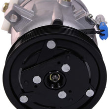 MGPRO 1pc Air Conditioning AC A/C Compressor and Clutch Compatible with Buick 1996-2004 Regal 3.8L & Oldsmobile 1998-1999 Intrigue 3.8L V6-Replaces 1854105,CO 10829C,1135295,2010652,01135025,1854094