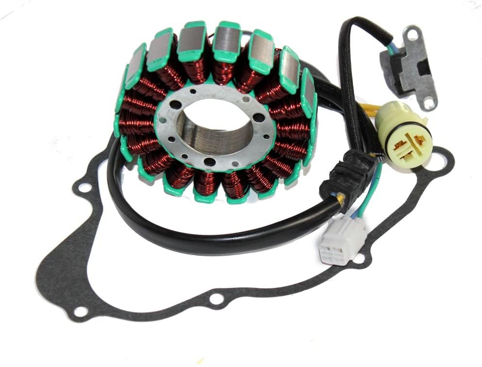 Caltric Stator & Gasket Compatible With Yamaha Bruin 250 Yfm250B 2X4 2005 2006 Atv New