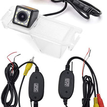 aSATAH 2.4G Wireless Car Rear View Camera for Hyundai Elantra Touring /i30 / Coupe S3 / Tuscani/Tiburon Genesis & Waterproof and Shockproof Reversing Backup Camera (12 LED)