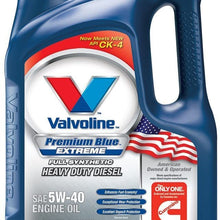 Valvoline Premium Blue Extreme SAE 5W-40 Full Synthetic Engine Oil 1 GA
