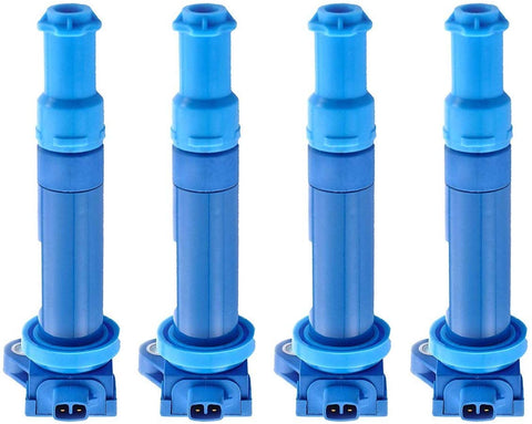 Pack of 4 High Performance Ignition Coil for Kia Rio Rio5 Hyundai Accent 2008-2011 1.6L l4