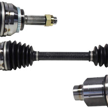 MAXFAVOR CV Joint Axle Assembly Front Pair Set of 2 Premium CV Axles Fit Hyundai Tiburon Auto Trans 5 Speed 2.7L V6