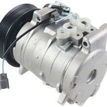CO 28003C AC Compressor with Clutch for 2003 2004 2005 2006 2007 Honda Accord L4 2.4L 38810-RAA-A01 38810RAAA01 GELUOXI