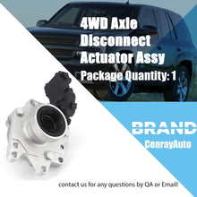 4WD Front Differential Axle Disconnect Actuator Assy Replacement for 2002-2009 Chevrolet Trailblazer 2002-2009 GMC Envoy 2002-2006 Chevrolet Trailblazer EXT GMC Envoy XL 12471623 600-115
