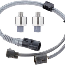 89615-12090 Knock Sensors with Harness for Toyota Avalon Camry Celica Highlander Sienna Solara Lexus ES300 GS300 IS300 SC300 RX300 RX330