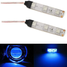 iJDMTOY Ultra Blue Devil Demon Eye LED Strips Modules For Projector Headlights Retrofit