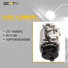 OCPTY Air Conditioner Compressor Compatible for Mitsubishi Lancer Mitsubishi Outlander CO 10845AC