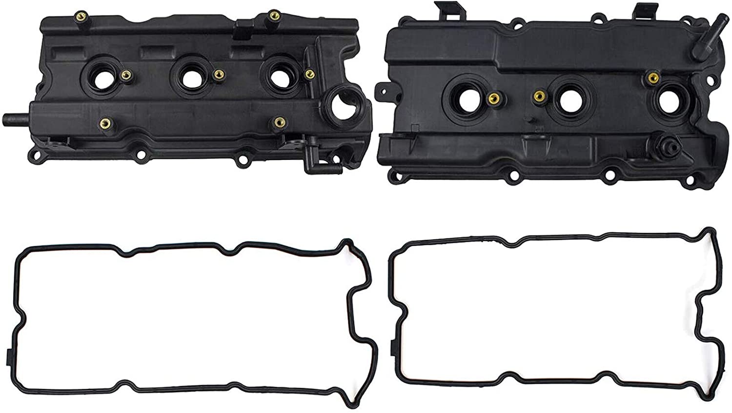 264-985 264-984 Set of Left & Right Engine Valve Cover Fits for Altima Maxima Murano Quest V6 3.5L 2002-2009 Infiniti I35 V6 3.5L 02-04 Replace# 13264-8J113 13264-7Y000