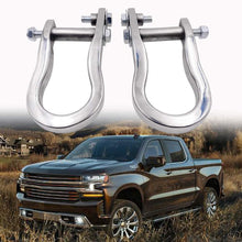 StarONE Front Recovery Tow Hooks Fit for 2007-2019 Chevy Silverado GMC Sierra 1500 Replace 84072462,in Chrome