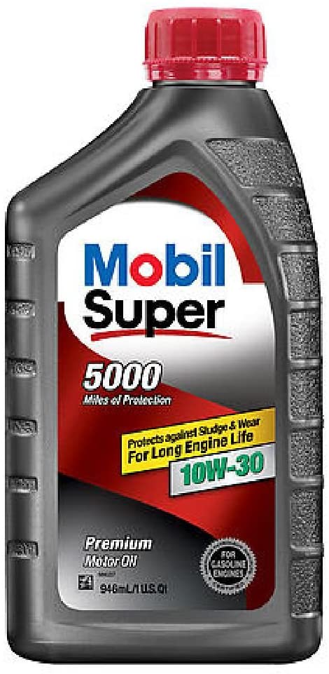 Mobil 120431-6PK Super Duty Engine Oil (10W30 6/1Qt)