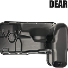 Engine Oil Pan W/Drain Plug Fits V6 3.3L 99-03 Frontier / 01-04 Frontier / 00-04 Xterra (99 00 01 02 03 04 1999 2000 2001 2002 2003 2004) Oil Pans For Changing Oil