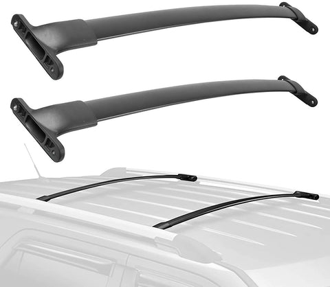 MVMTVT Roof Rack Cross Bar Rail Compatible for Ford Explorer 2015 2016 2017 2018 2019 Cargo Racks Rooftop Luggage Carrier Rack