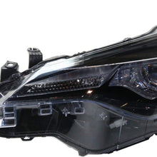 Headlight Assembly Compatible with 2017-2019 Toyota Corolla LED Composite Clear Lens With bulb(s) Pair Driver and Passenger Side