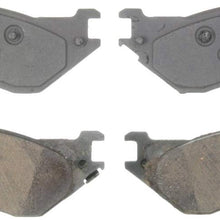 Wagner ThermoQuiet QC702 Ceramic Disc Pad Set With Installation Hardware, Front