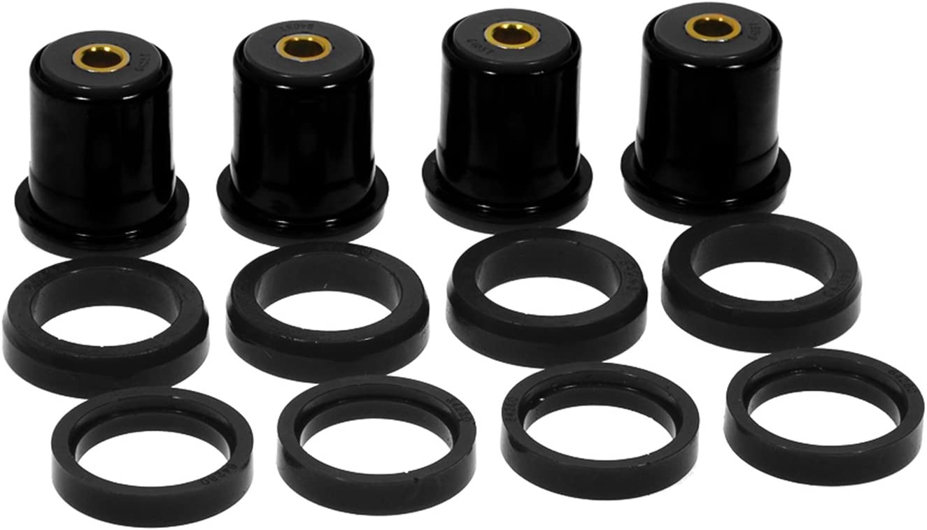 Prothane 7-226-BL Black Rear Control Arm Bushing Kit with Shells