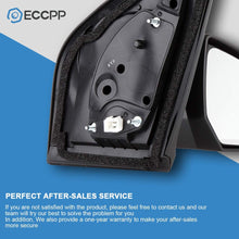 ECCPP Black Power Side View Door Mirror Passenger Side(RH) for 07-12 Sentra