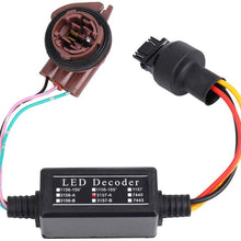 uxcell 2pcs 3157 LED Turn Signal Light Canbus Error Resistor Canceller Decoder 50W DC 12V 8R