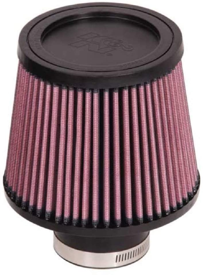 K&N Universal Clamp-On Air Filter: High Performance, Premium, Washable, Replacement Engine Filter: Flange Diameter: 2.5 In, Filter Height: 5 In, Flange Length: 2 In, Shape: Round Tapered, RU-5174