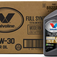 Valvoline Modern Engine SAE 5W-30 Full Synthetic Motor Oil 1 QT, Case of 6