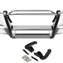 DNA Motoring GRILL-G-013-SS Front Bumper Brush Grille Guard,Silver (Silver)