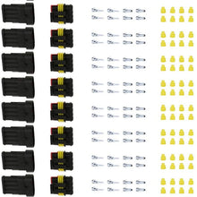 ESUPPORT 10 X 2 Pin Way Car Waterproof Electrical Connector Plug Socket Plug Kit Wire AWG Gauge Marine Terminals