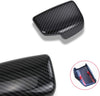 GTINTHEBOX Carbon Fiber Pattern ABS Gear Shift Knob Cover Sticker Trim Decoration For 2017-up Audi A4L A5 Q7 & 2018 Audi Q5L