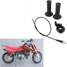 Throttle Cable, CR80/CR60 90cm/35.4in Aluminum Rubber Throttle Cable Set for XR50 CRF50F XR70 CRF70 90cm