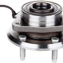 TUPARTS 513276 Wheel Bearing and Hubs Front Compatible with 2007-2009 Pontiac Torrent 2007-2009 Chevrolet Equinox 2012 Captiva Sport 2008-2010 Saturn Vue 2007-2009 Suzuki XL-7 5 Lugs W/ABS Sensor