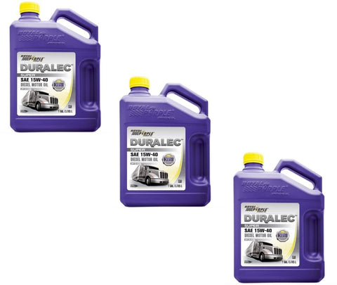 Royal Purple 83561 Set of 3 Maximum Performance 15W-40 Diesel Motor Oil 1-Gallon Bottles