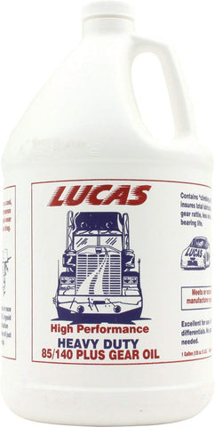 LUCAS 10045 Heavy Duty 85/140 Gear Oil - 1 Gallon