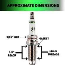 E3 Spark Plugs E3.81 Automotive Spark Plug, Pack of 1