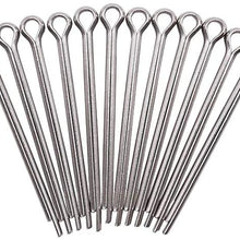 AIPICO Marine Propeller Cotter Pins 18-3741-9 18-3741 309955 Replacement for Sierra Johnson/Evinrude 2 Stroke OMC 4 Stroke Outboard 12 Pcs