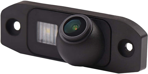 HD 1280x720p Reversing Camera for Volvo V40 V50 V60 V70 V90 XC40 XC60 XC70 XC90 S40 S60 S70 S80L S90 C30 C70 C90 Rear View Backup Camera Waterproof Night Vision (B= Screw +Screw Style)