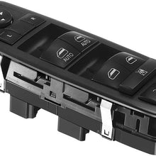 A-Premium Power Window Switch Replacement for Dodge Grand Caravan Town & Country Ram 1500 2500 3500 4500 5500 C/V Front Left