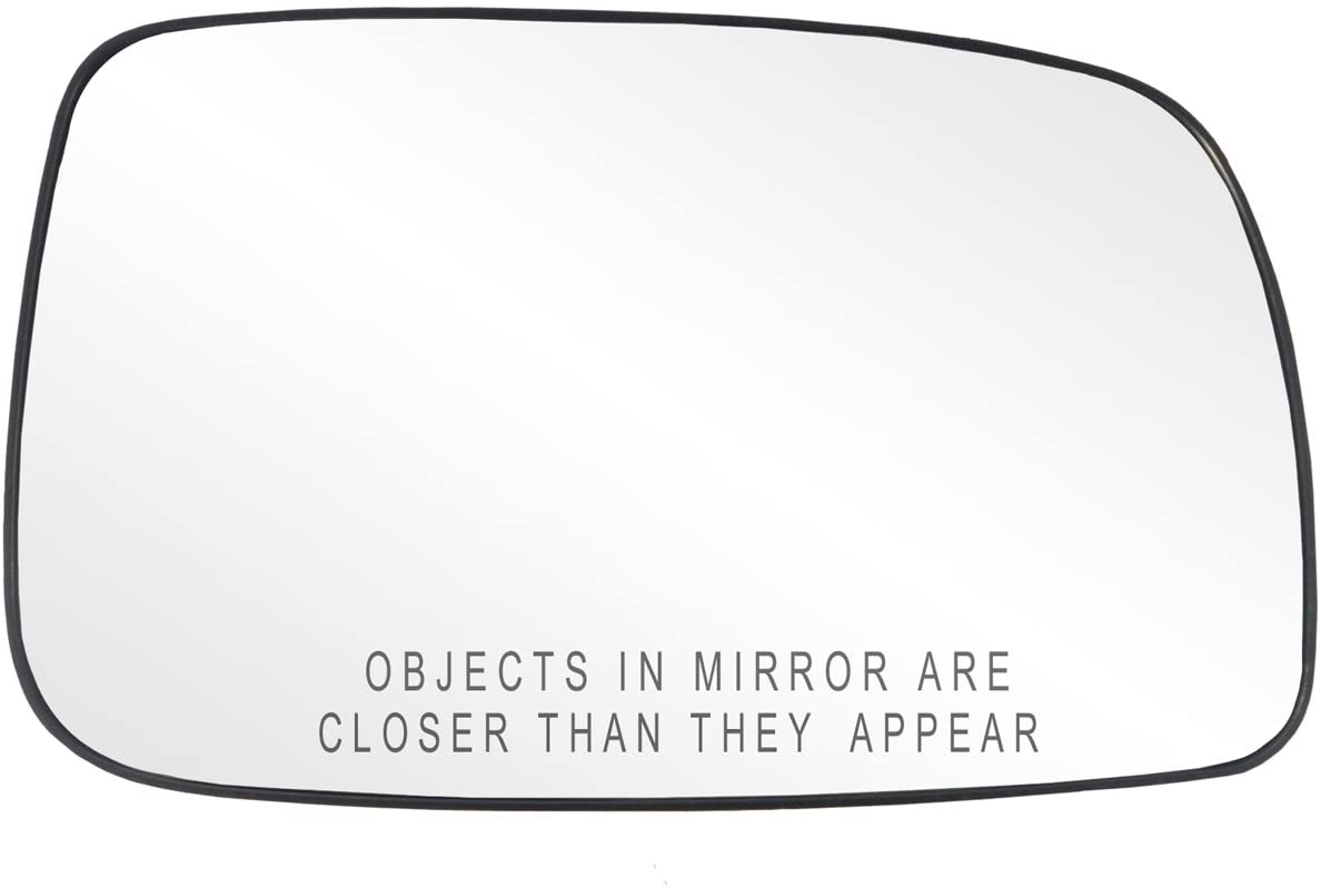 Fit System 80205 Toyota Camry Sedan Right Side Power Replacement Mirror Glass with Backing Plate