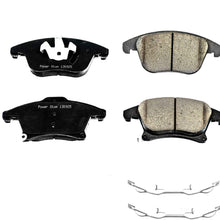 Power Stop 17-1653, Z17 Front Ceramic Brake Pads with Hardware