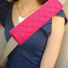 Forala Car Seatbelt Pads,Soft Cotton Blend Shoulder Strap Belt Covers Harness Protector for Cars/Bags/Cameras/,Perfect Stress Relax for Your Neck