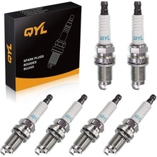 Set of 6 QYL Laser Iridium Spark Plugs Replacement# 3657 IZFR5K11