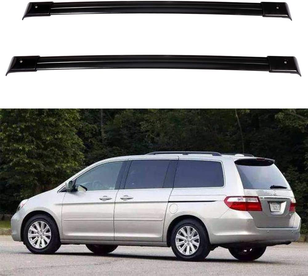 ECCPP Roof Rack Cross Bar Roof Rack Cross Bars Luggage Cargo Carrier Rails Fit for 2006-2010 Honda Odyssey Mini Passenger Van,2005-2006 Honda Odyssey Mini Passenger Van,Aluminum