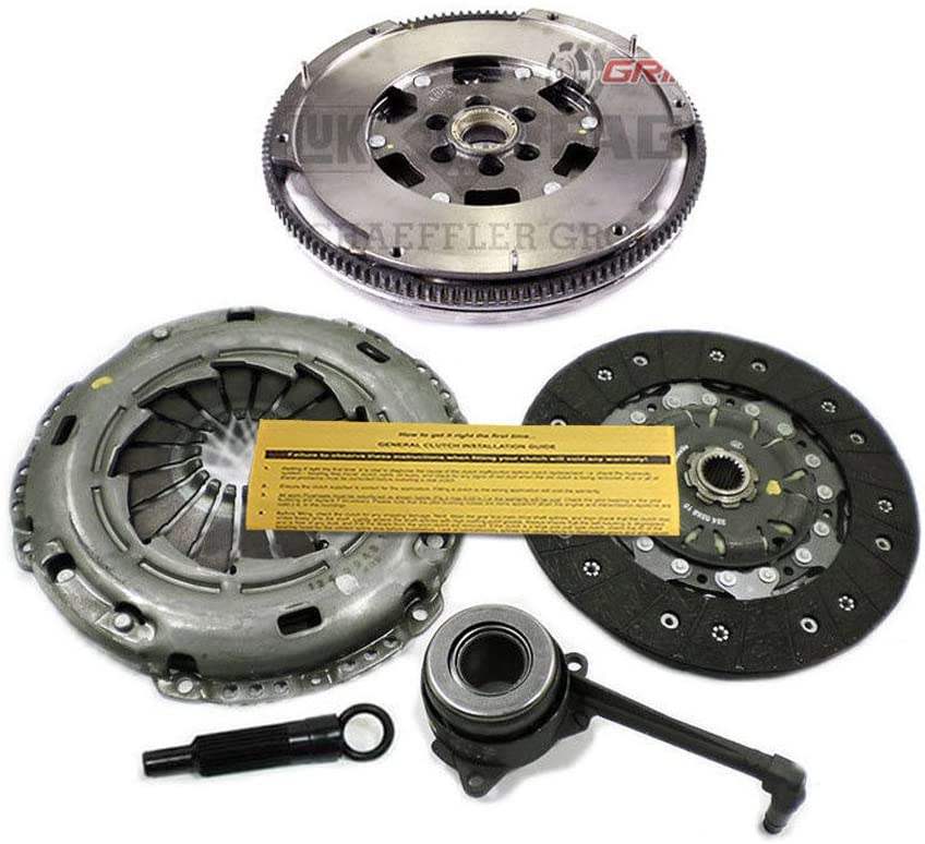 LUK CLUTCH KIT+DMF FLYWHEEL FOR AUDI TT QUATTRO VW BETTLE GOLF JETTA 240mm 6 SPEED