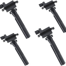 A-Premium Ignition Coils Pack Replacement for Suzuki Sidekick 1996-1997 I4 1.8L 4-PC Set