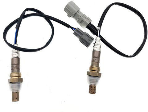 2pcs Upstream & Downstream Oxygen Sensor Replacement part# 234-9010 234-4149- Fit for 2002-2003 Toyota Camry Solara 2.4L