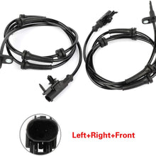 ANGLEWIDE 2 x ABS Wheel Speed Sensors Left+Right+Front Replacement for 2009-2012 Infiniti FX35 2012 Infiniti EX35 2009-2013 Infiniti FX50