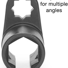 OEMTOOLS 25249 Oxygen Sensor Crowfoot Wrench | Compact, Low Clearance Oxygen Sensor Socket Head with Cutaway Slot to Protect Wires | 1/2 Inch Drive & 22 mm 6 Point Offset | 1981 & Newer Automobiles