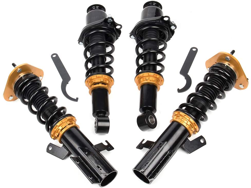 OCPTY Coilovers Suspension Lowering Kit Adjustable Full Coil Springs Struts Shock fit for 2009-2017 for Toyota Corolla /2009 for Toyota Matrix